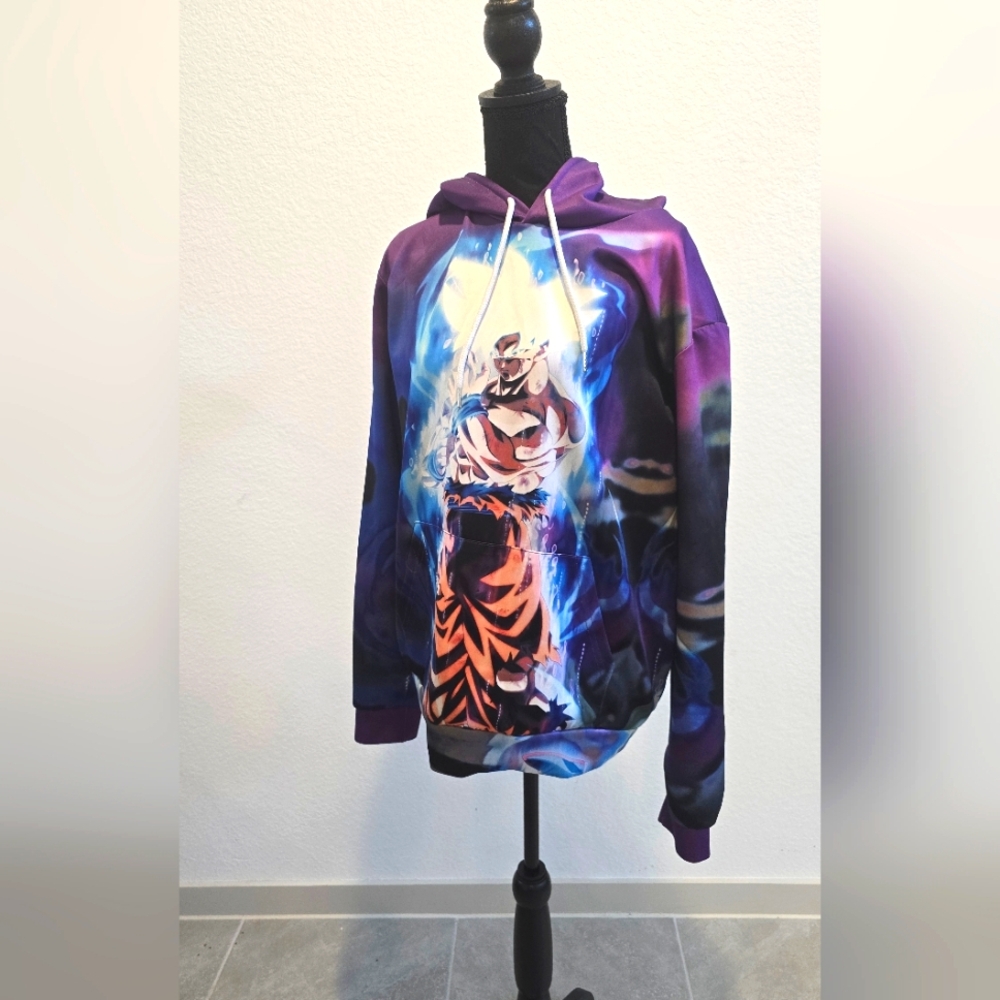 Anime Graphic Hoodie with Vibrant Colors